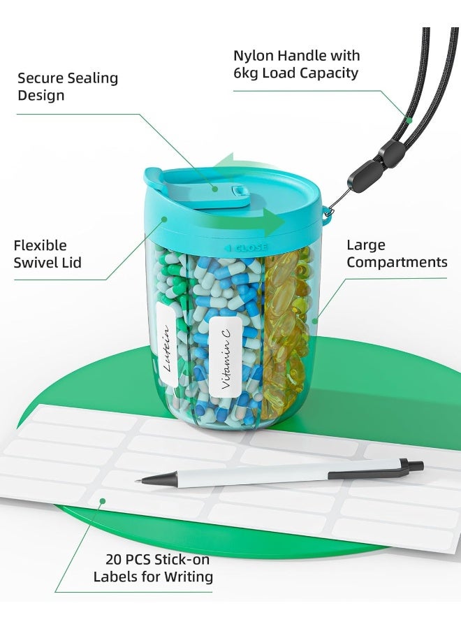 PULIV Large Supplement Organizer Bottle - Image 5